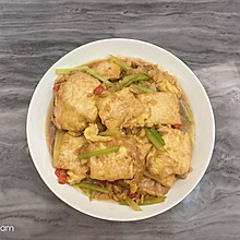鸡蛋煎豆腐