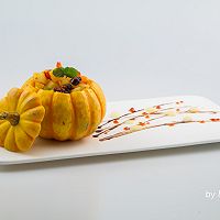 饭扫光＆老干妈 南瓜土豆盅的做法图解14