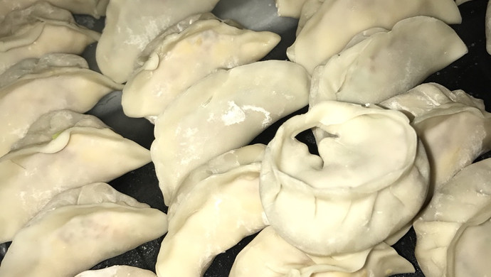 芹菜肉馅饺子&玉米肉馅饺子