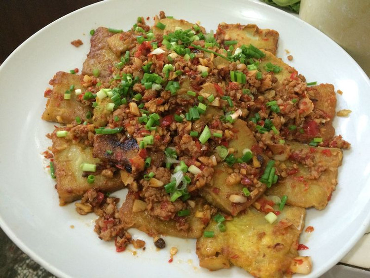肉香米豆腐的做法