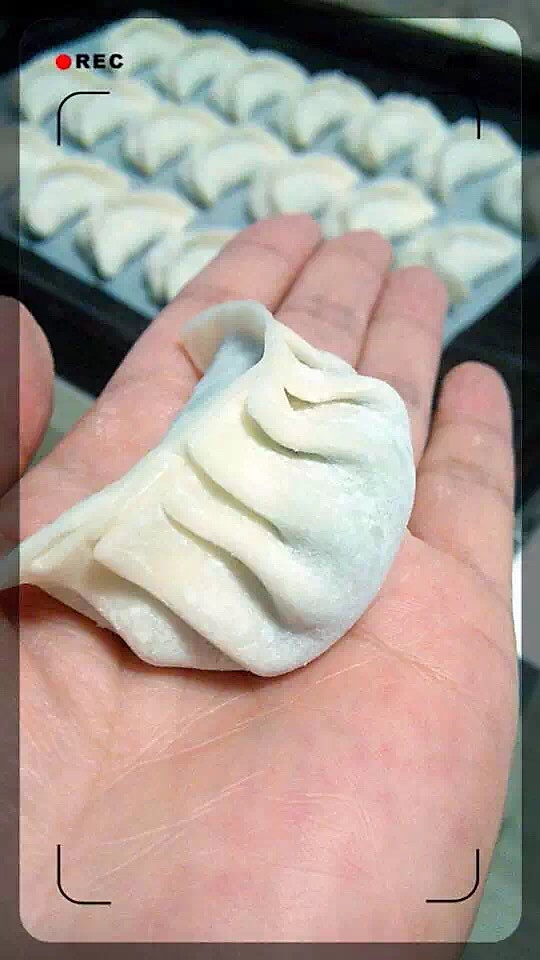 韭菜鸡蛋猪肉饺的做法
