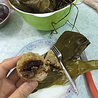 黄金蚝肉粽的做法图解6
