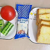随食轻享三明治（减脂必备）的做法图解1
