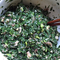 荠菜饺子的做法图解3