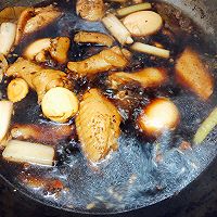 卤三鸡（鸡蛋、鸡翅、鸡腿）的做法图解4