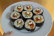 寿司: 胡萝卜黄瓜调味萝卜肉松的做法
