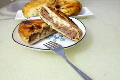 香酥牛肉饼