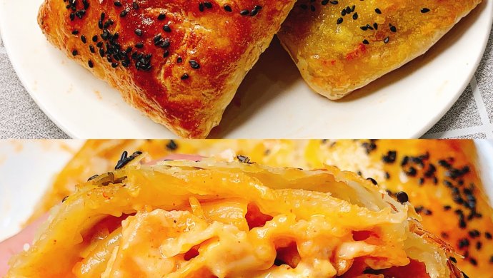 外酥里嫩超多汁过瘾～芝士肥牛泡菜饼