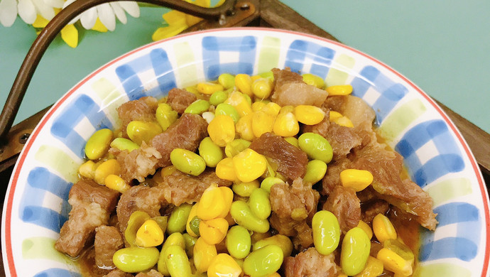青豆玉米炖猪肉（高压锅版）