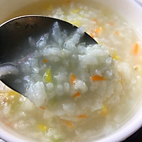 剩饭好去处～琪营养蔬菜粥的做法图解5