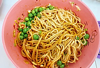 家庭版油泼面的做法