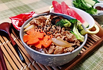 日式小牛饭/简单健康餐的做法