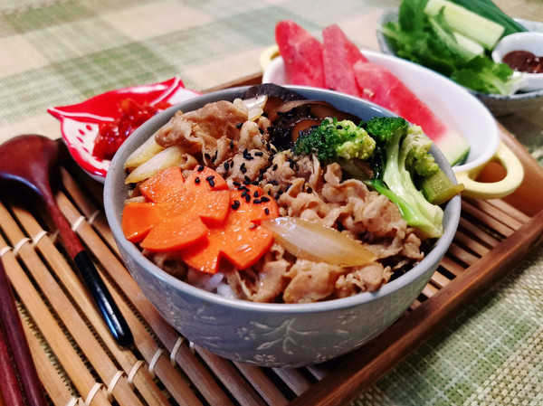 日式小牛饭/简单健康餐