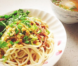 创意美食  意面版热干面（超详细制作过程）的做法