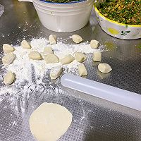 #太太乐鲜鸡汁芝麻香油# 荠菜猪肉馅手工饺子的做法图解14