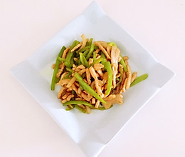 尖椒肉丝的做法