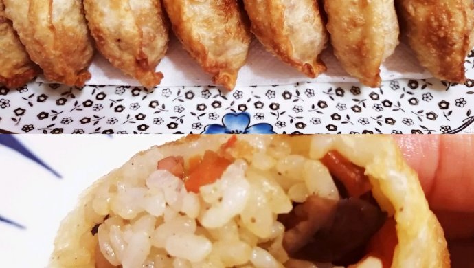 剩米饭的新吃法——炸米饭盒子