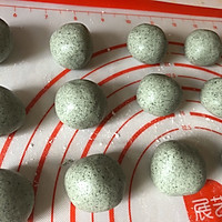春季限定_青团【传统雪菜笋丁肉馅和豆沙馅】的做法图解10