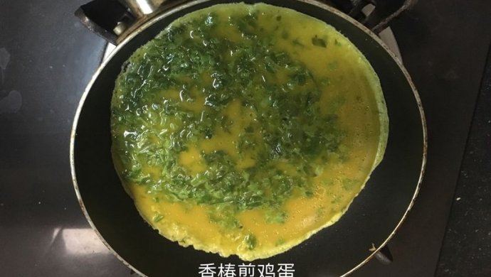 香椿鸡蛋饼