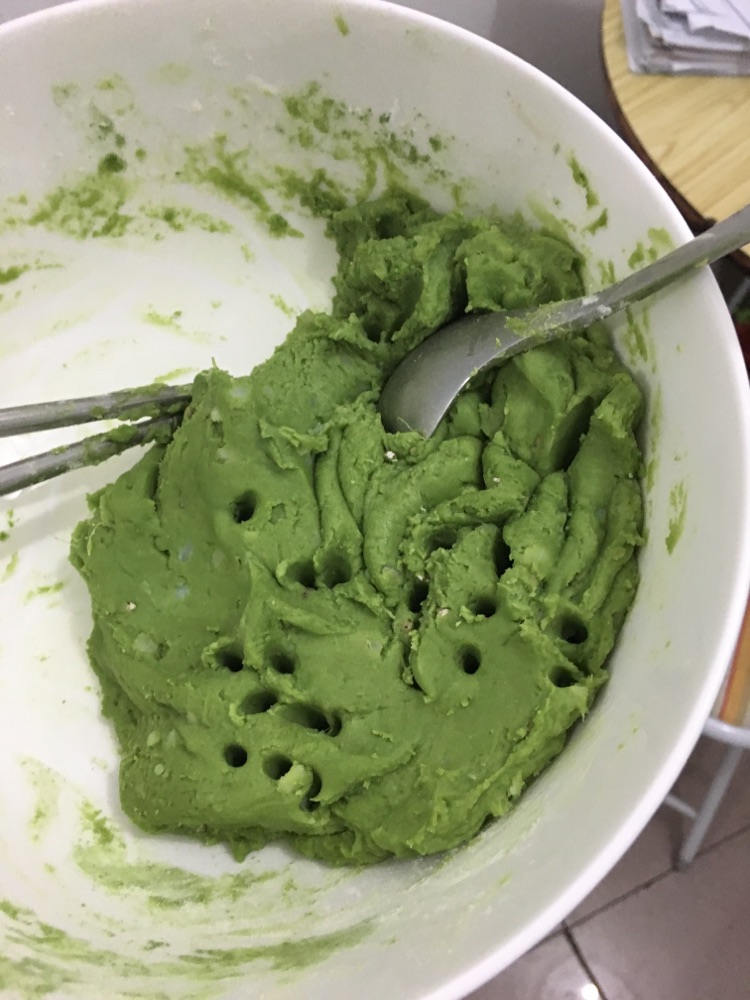 抹茶红薯饼的做法图解7