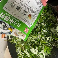 蒿子粑粑（艾蒿）的做法图解2
