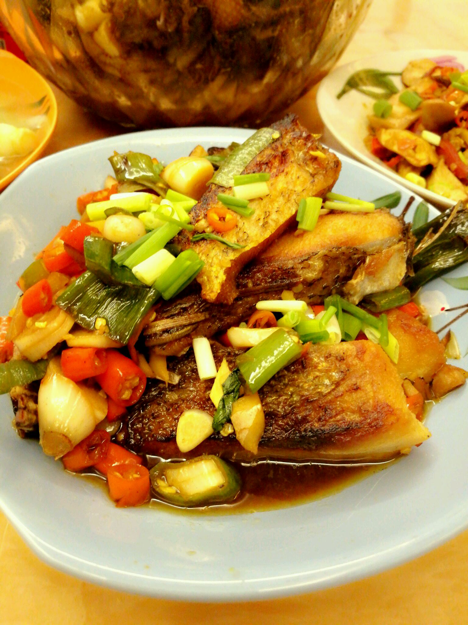 砂锅焖鱼块,砂锅焖鱼块的家常做法 - 美食杰砂锅焖鱼块做法大全