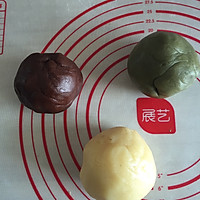 彩虹冰皮月饼的做法图解6