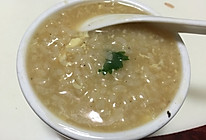 黑胡椒糯米滑蛋粥的做法