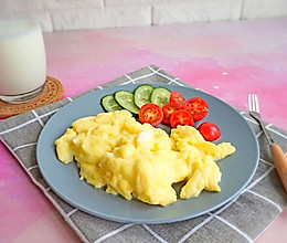 低脂轻食减脂-西式牛奶嫩滑蛋#硬核菜谱制作人#的做法