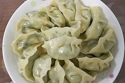 爽口黄瓜鸡蛋水饺/蒸饺