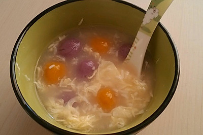酒酿圆子蛋花汤