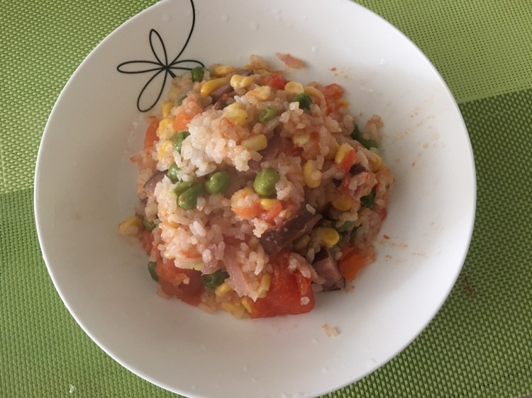 整个番茄饭
