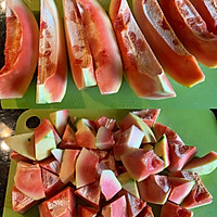 木瓜蒸排骨，美味又健康的做法图解5