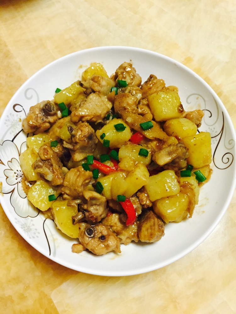 鸡翅炒土豆的做法图解4
