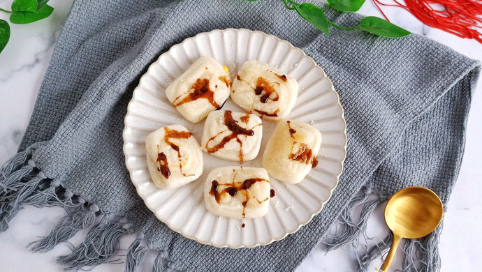 一口爆浆的红糖芝士年糕