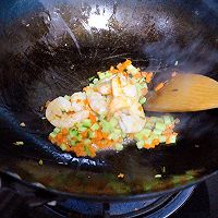 虾仁牛肉炒饭 | 打工人的快手饭的做法图解4