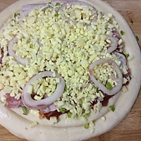#长帝e.Bake互联网烤箱之海鲜披萨的做法图解4