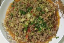 小笋子炒肉沫的做法