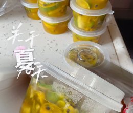 夏日-百香果青桔柠檬茶的做法