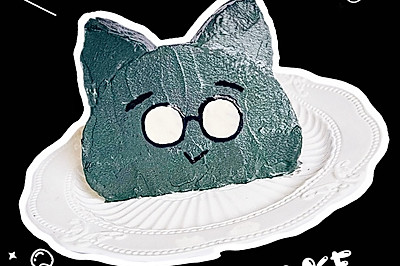 水泥猫芋泥蛋糕/奶油蛋糕/戚风蛋糕