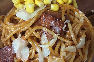 【暗黑料理－面】懒人意面