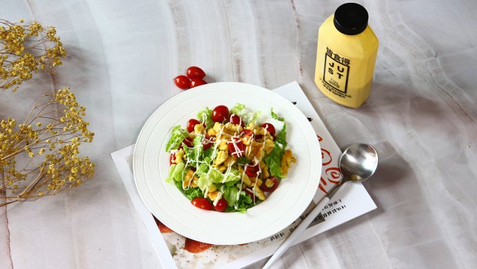 JUST Egg植物蛋蔬菜素食沙拉