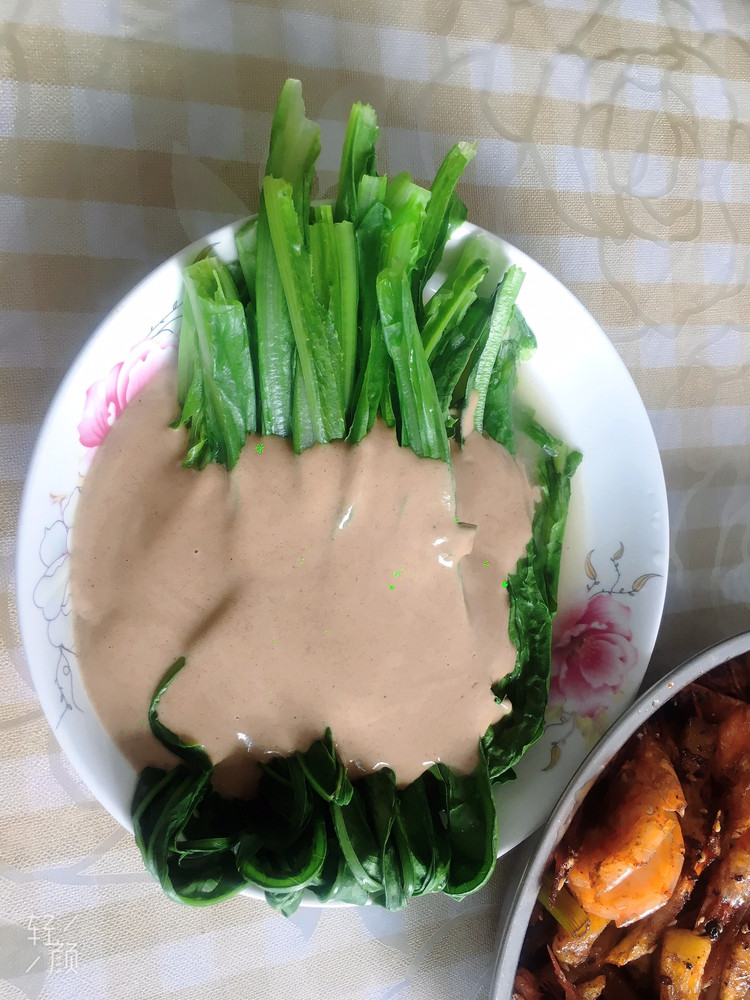 清爽油麦菜的做法