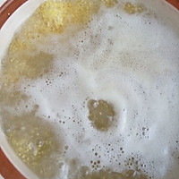 健康养胃海参小米粥的做法图解3