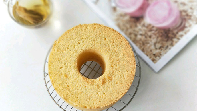 6寸中空戚风蛋糕