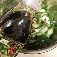 凉拌秋葵--菁选酱油试用的做法图解3