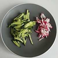 鸡丝凉拌面#丘比沙拉汁#的做法图解5