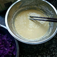 紫薯煎饼的做法图解4