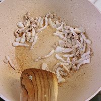 下饭菜——肉丝杏鲍菇的做法图解3