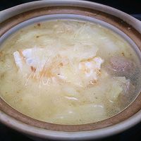 白菜粉条汤的做法图解4